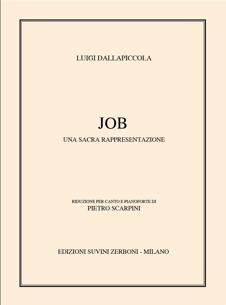 Job, Una Sacra Rappresentazione